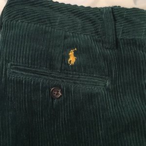 boys green corduroy pants